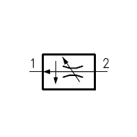 Volumstrømsregulator | RDZ 30/Q-HG | S30/2 | 0,05-24 l/min | 315 bar