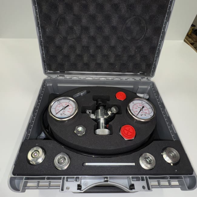 Universalt nitrogen fyllesett for for akkumulatorer