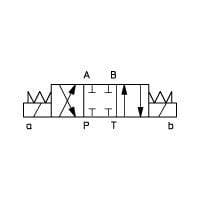 4/3 Retningsventil DHE-0711/MV-X24DC