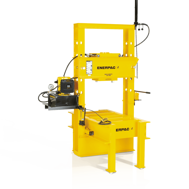 BPR10075, 933 kN Rullerammepresse med RR10013 dobbeltvirkende sylinder og ZE3420 elektriskpumpe