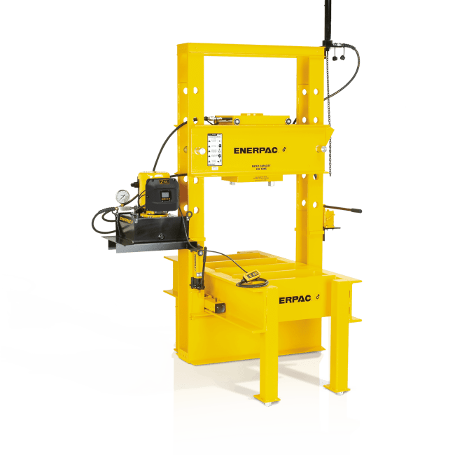 BPR20075, 1995 kN Rullerammepresse med RR20013 dobbeltvirkende sylinder og ZE4420 elektriskpumpe