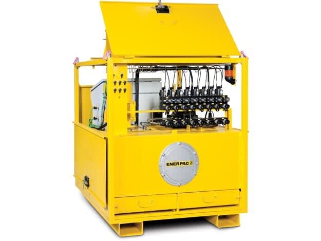 EVO840380, 8 point Synkronløftesystem, 4,0 l/min ved maks trykk, 7,5 kW, 380V