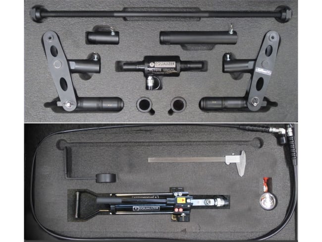 VC10/18TESTD, 100 kN, Secure-Grip ventilbytteverktøy Standard Tool Set, 151 mm maks. åpning