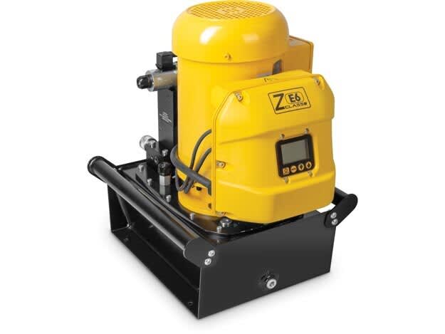 ZE6210XK-S, Elektrisk pumpe for EDCH-kuttere, Manuell ventil, 10L Usable Oil, 440V - 3-fas motor