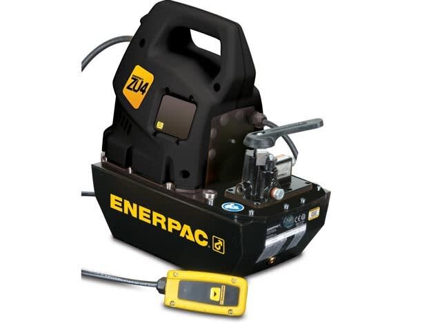 ZU4204JE, elektrisk pumpe , Standard, 3/2 manuell ventil med fjernkontroll, 230V, 4L nyttevolum
