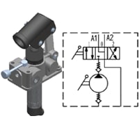 Håndpumpe HPTD 25 S | 300 bar