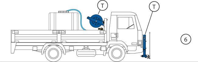 DYNASET KPL-TRUCK Gatevaskeenhet