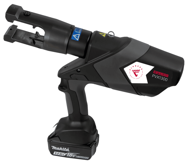 PVX1300-ADV Pressverktøy m/ 1 batteri