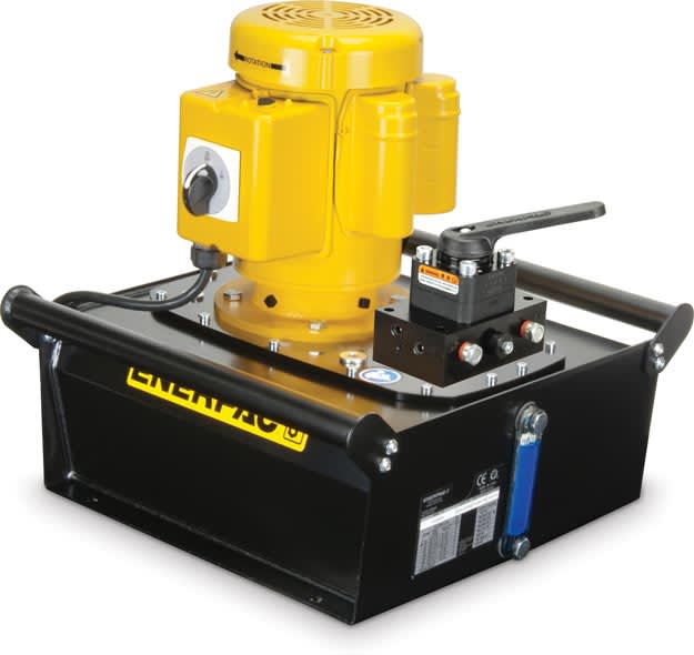 ZE4040NW, elektrisk pumpe , uten ventil, uten el-boks eller LCD, 40L nyttevolum, 0,82 l/min Oljestrøm ved 700 bar, 380-415V