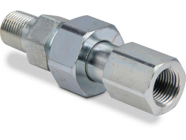 GA918, Manometer svivelkupling, 1/2" Manometerport, 700 bar