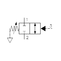 Retningsventil | 2/2 | Sleide | VDT 30/3202-D-N | S30/3 | 40 l/min | 350 bar