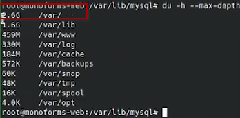 Reduciendo espacio en MySQL