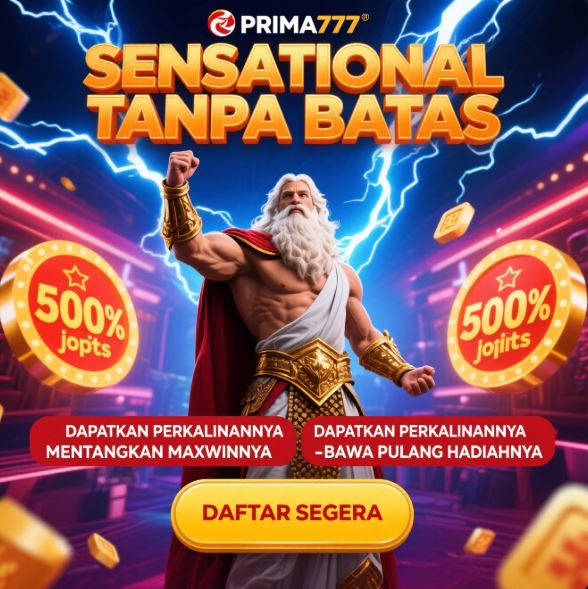 PRIMA777 : Link Situs Slot Gacor Hari Ini dengan Bonus Member Baru Tanpa Syarat
