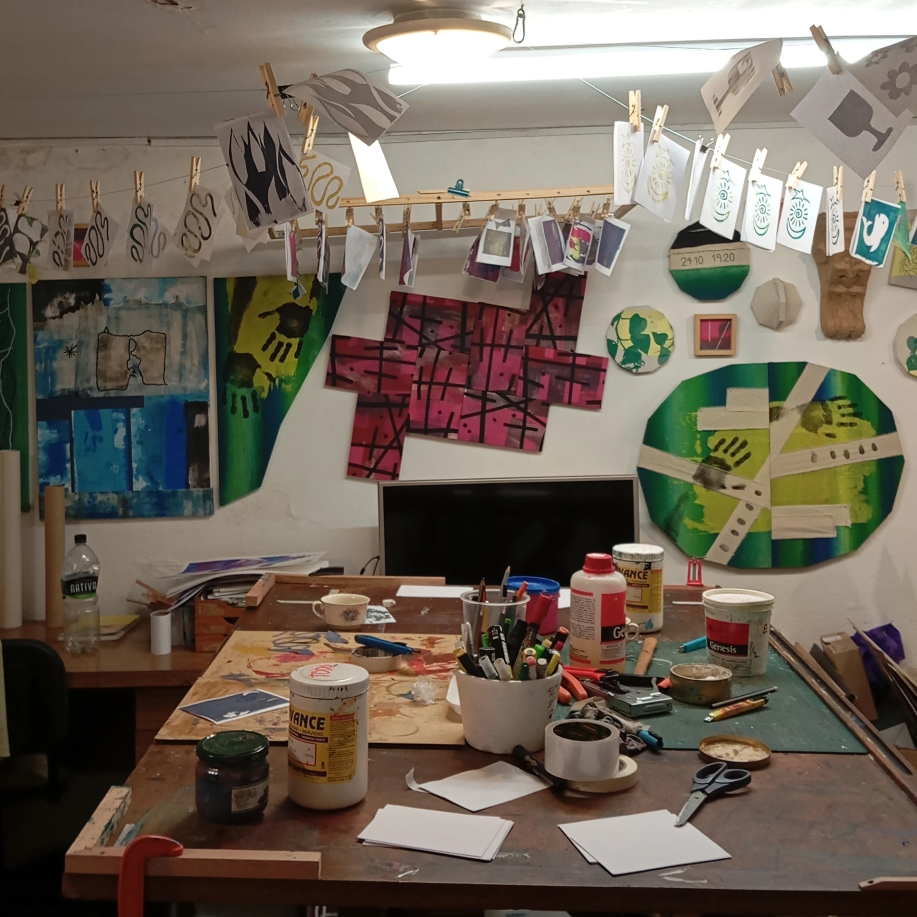 Taller de serigrafía experimental