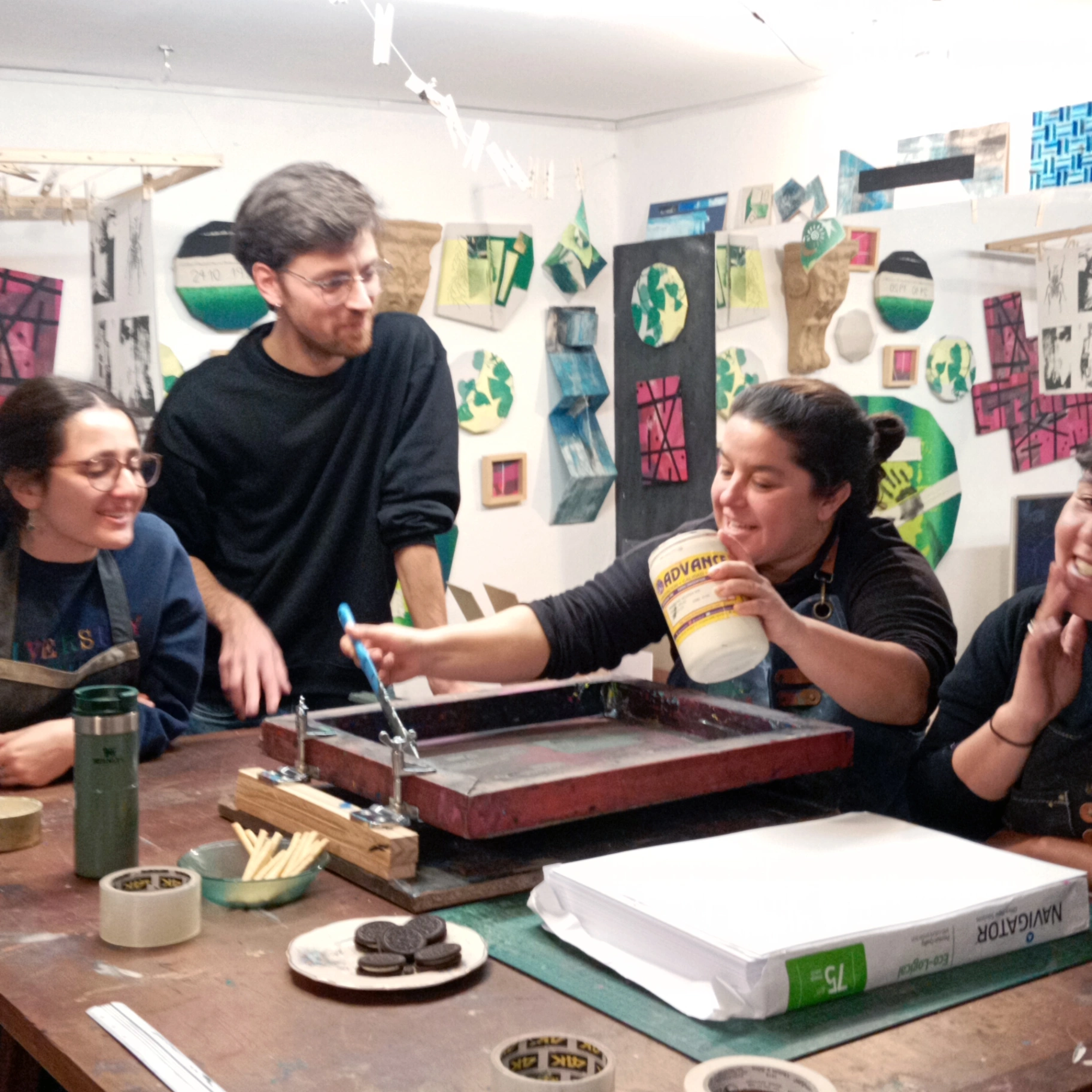 Taller de serigrafía experimental