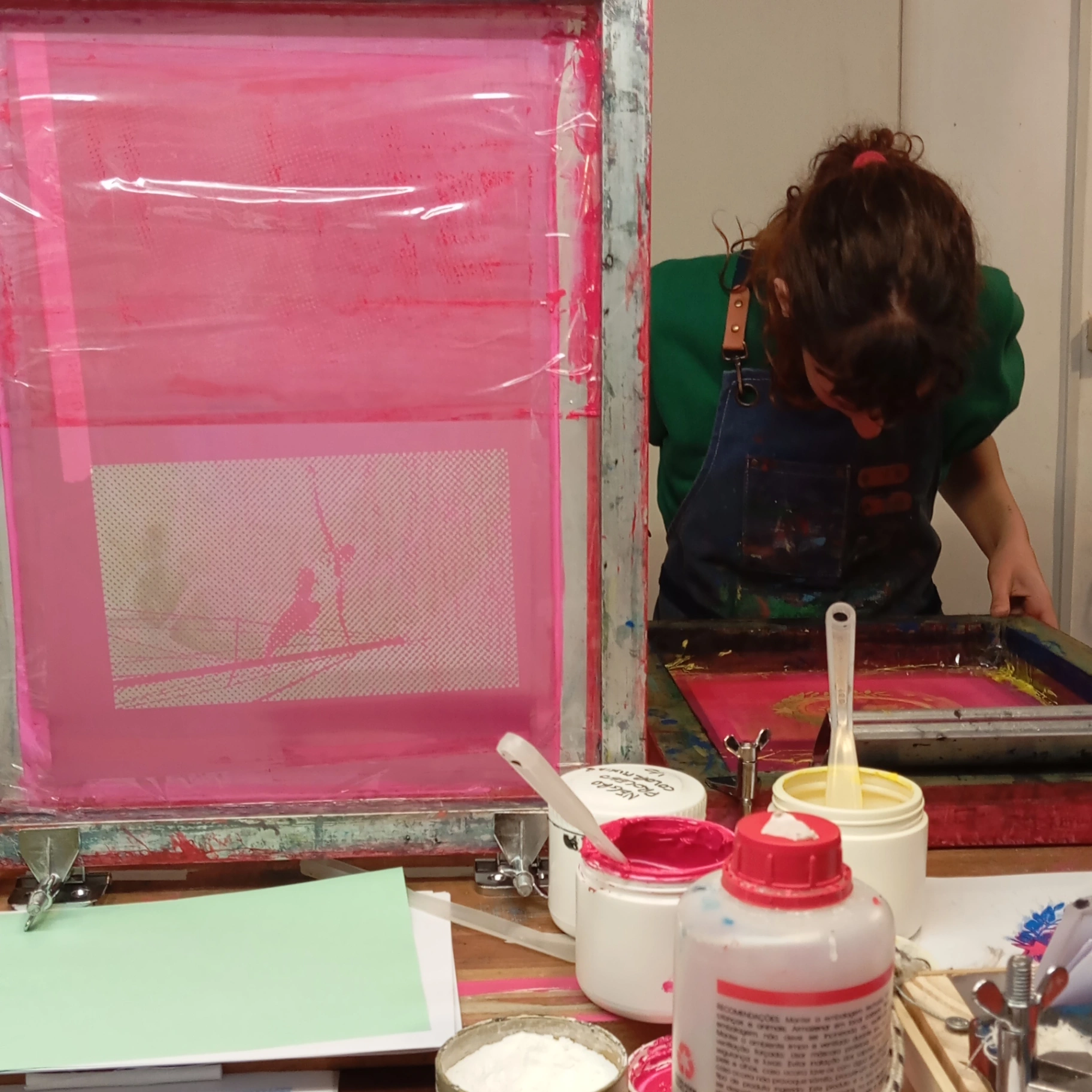 Taller de serigrafía experimental