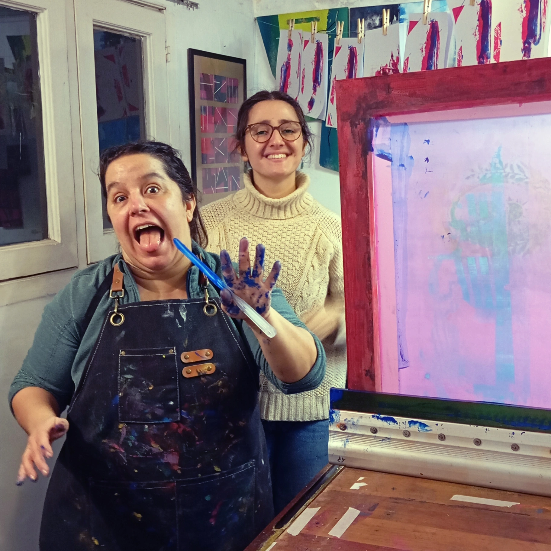 Taller de serigrafía experimental