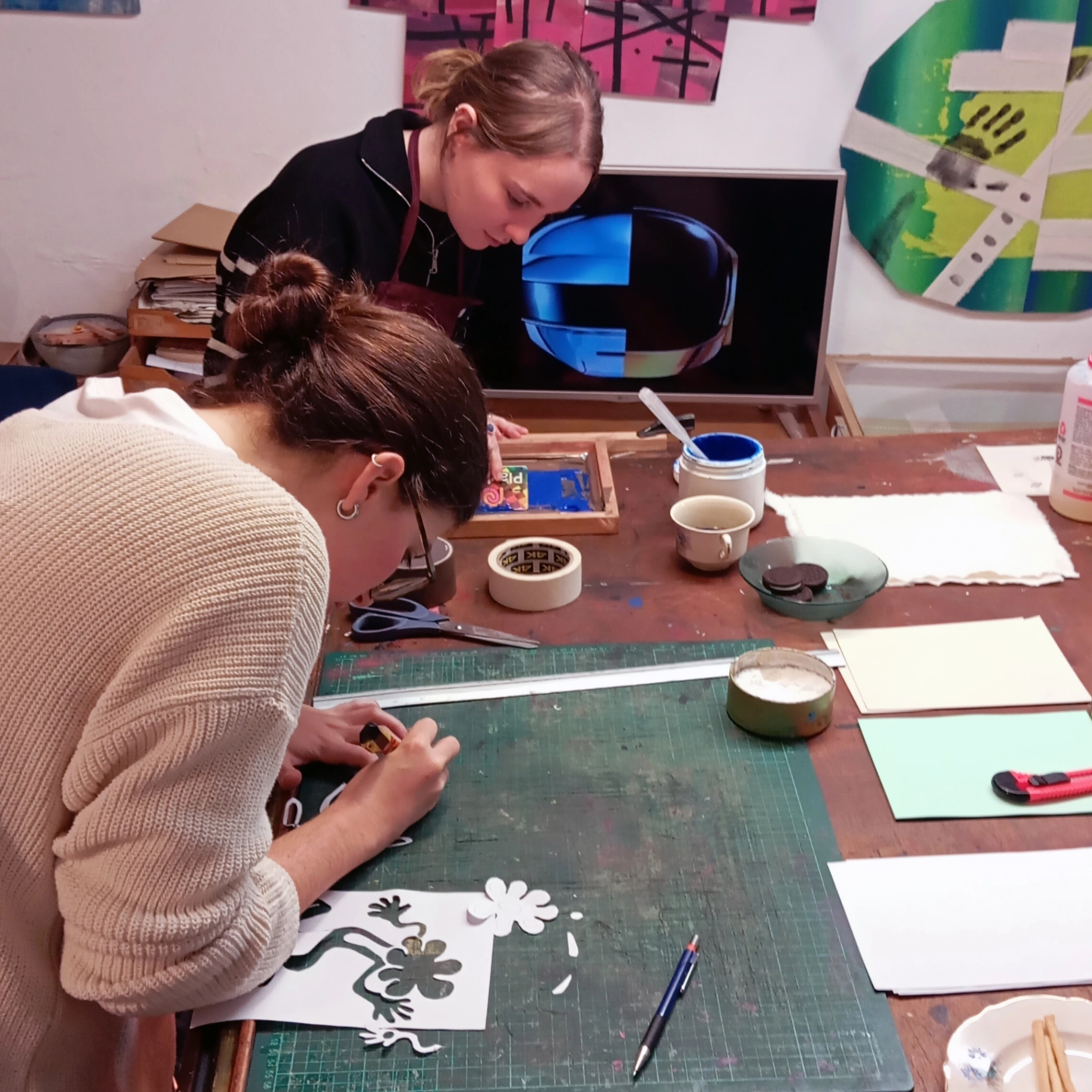 Taller de serigrafía experimental