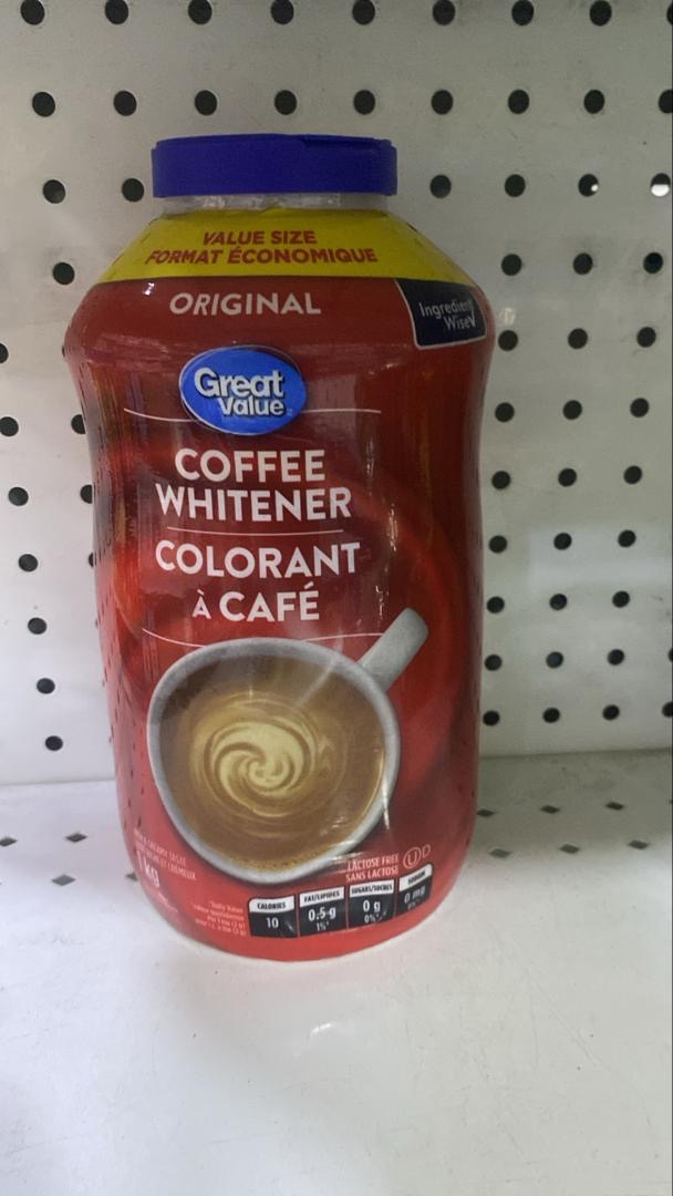 Great Value Coffee Whitener