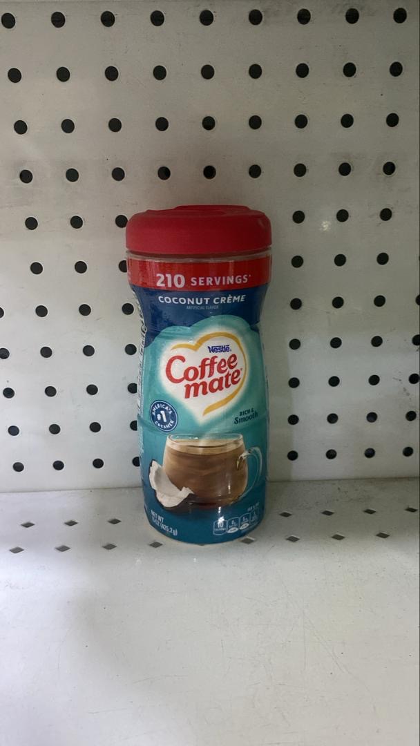 Medium sized Nestle Coffee Mate (Coconut Crème)