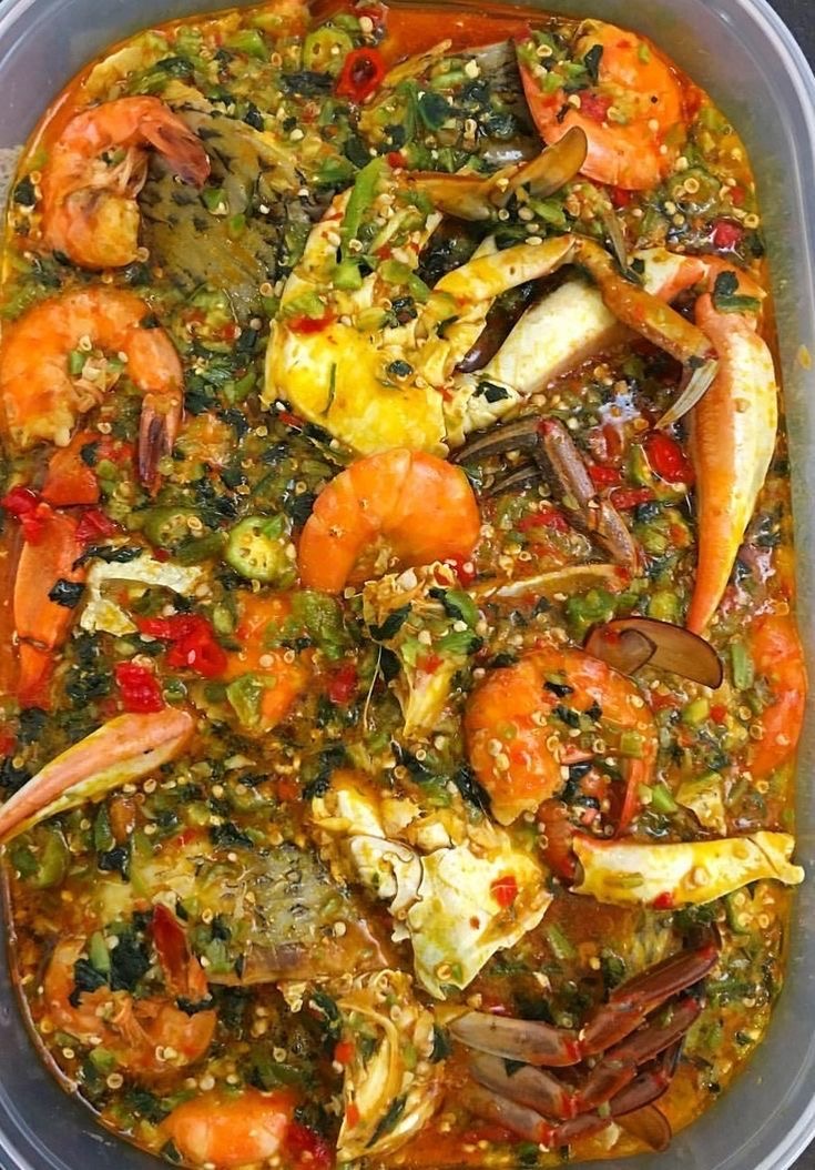 Seafood Okra Soup