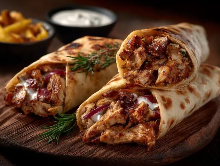 Large-sized Shawarma