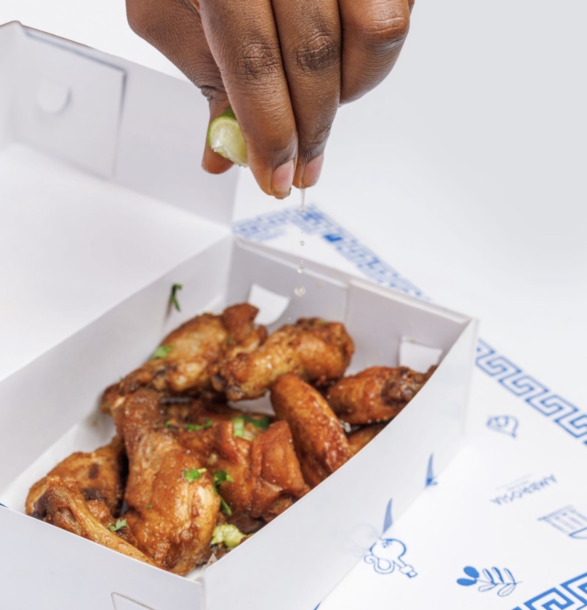 Lemon Pepper Wings 8pcs