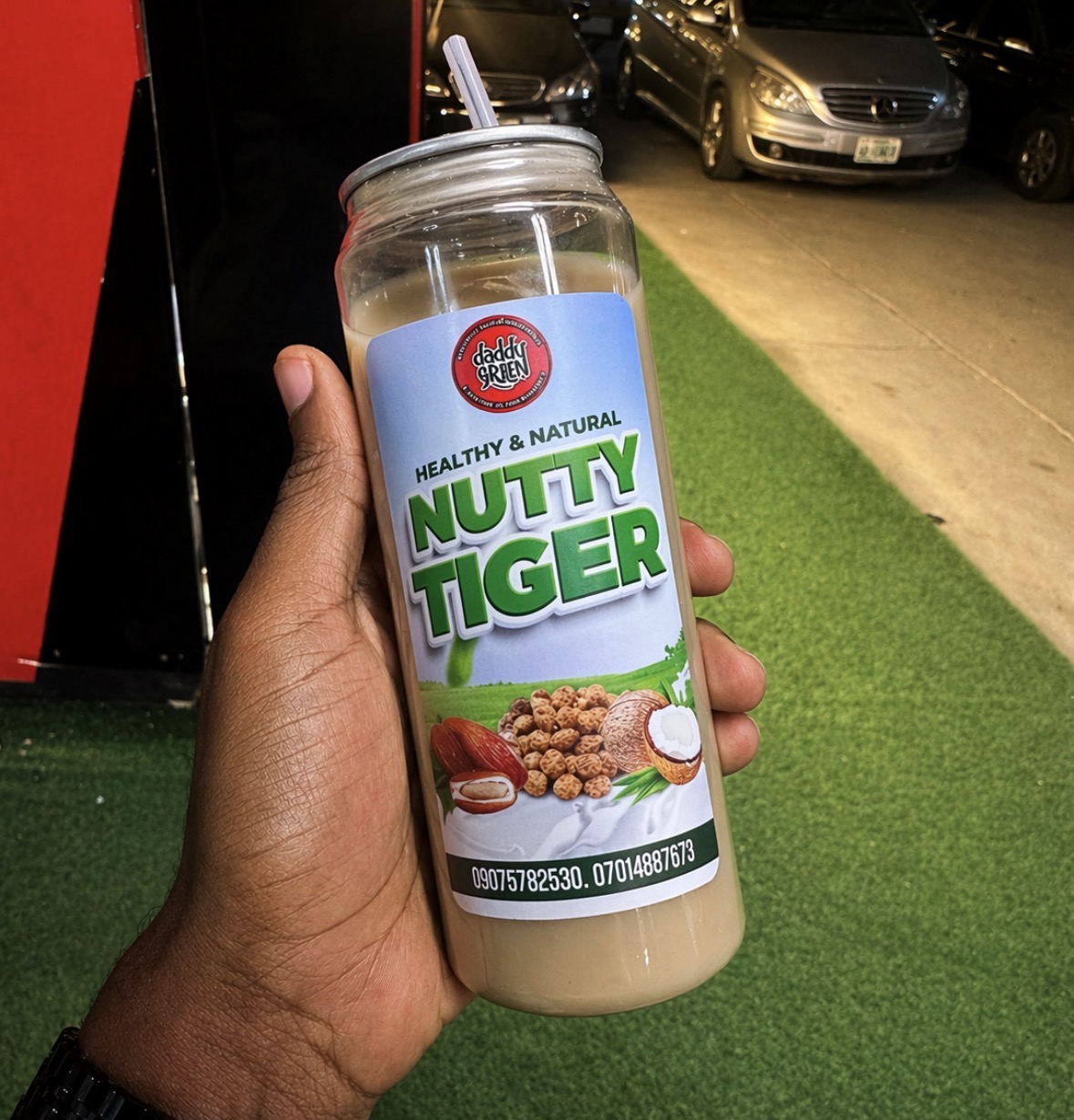 Daddy grills Nutty tiger