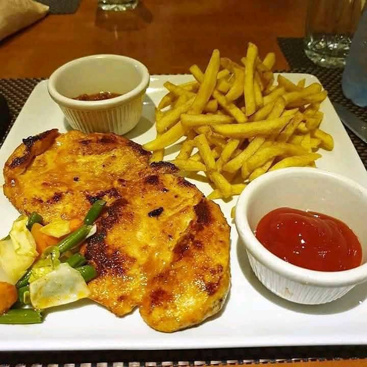 Pepper Chicken and Fries