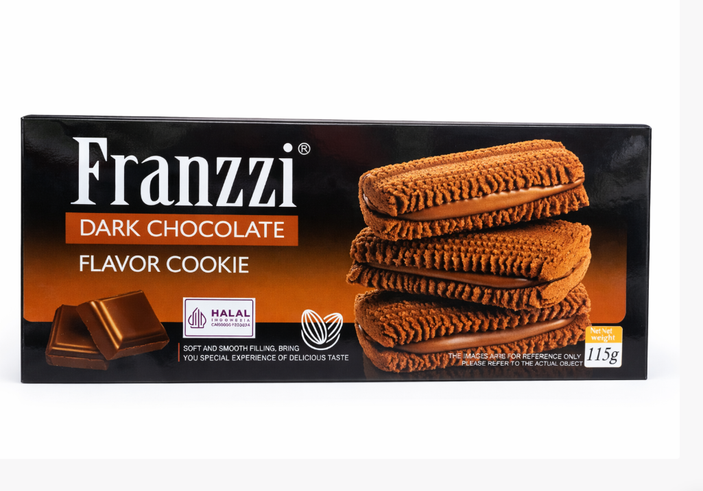 Franzzi Dark Chocolate Flavor Cookie – 115g