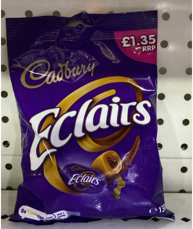Cadbury Eclairs – Chocolate Caramel Toffees