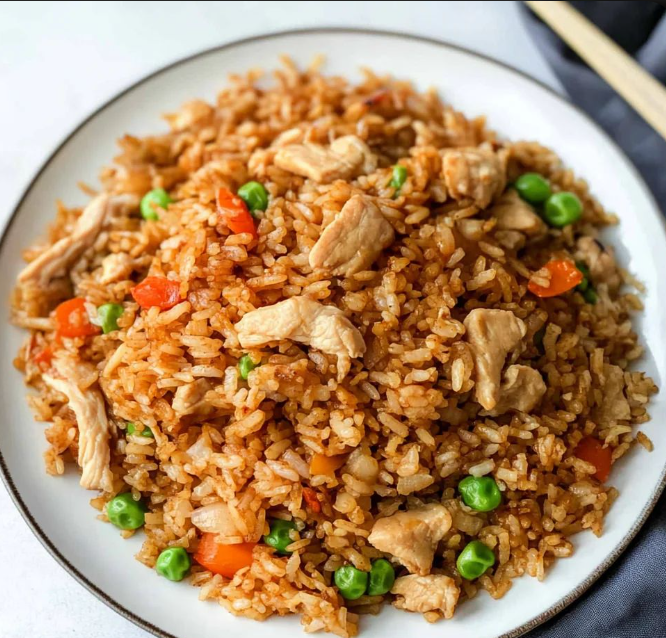 Rice, Chicken and Sausage