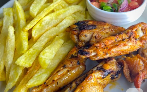 Chips and Chicken Wings