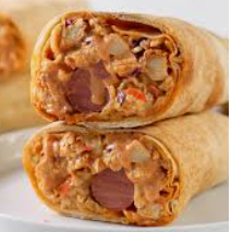 Large Beef Sharwama with Sausage