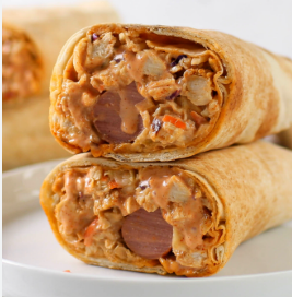 Beef Sharwama with Sausage