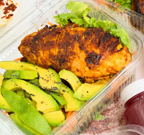 Grilled Chicken Salad with Avocado