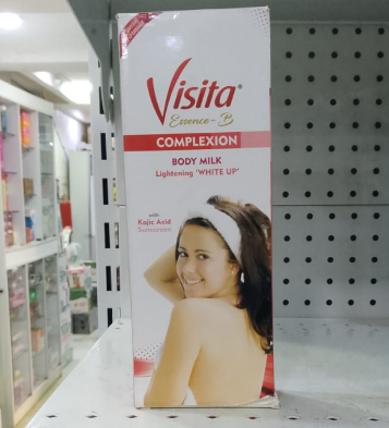 Visita Essence-Plus Complexion Body Milk Lighteni