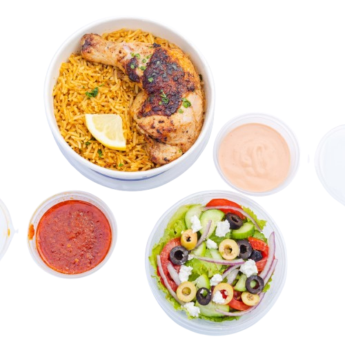 Rice and Grilled Chicken