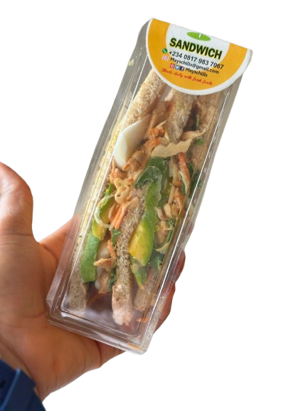 Chicken, Egg and Avocado sandwich