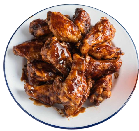 Bbq glazed wings
