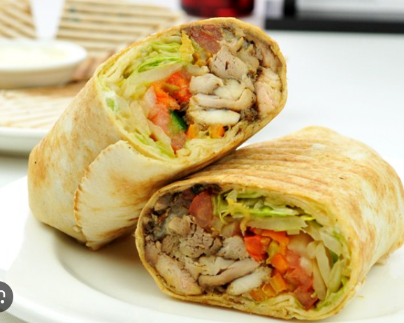 Chicken Sharwama without Sausage