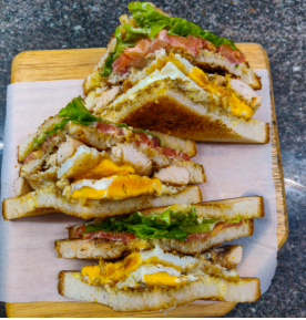 Chicken club sandwich