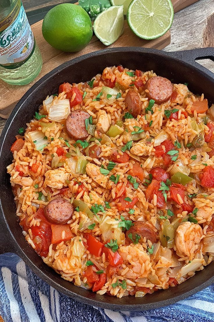 Chicken Jambalaya with Sausage