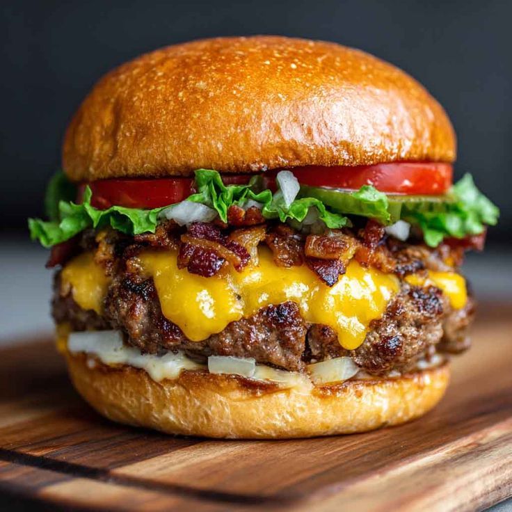 Double Smoked Beef Burger