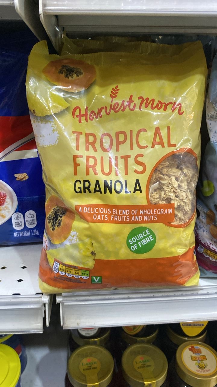 Harvest Morn Tropical Fruits Granola