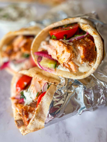 Fish/sardine shawarma