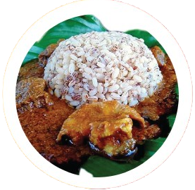 Ofada Rice Meal
