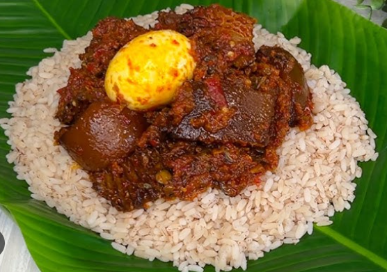 Ofada Rice and Sauce