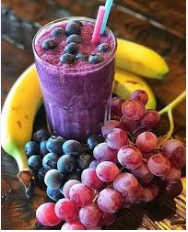 Pineapple Banana Grapes