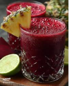 Beetroot,pineapple,ginger